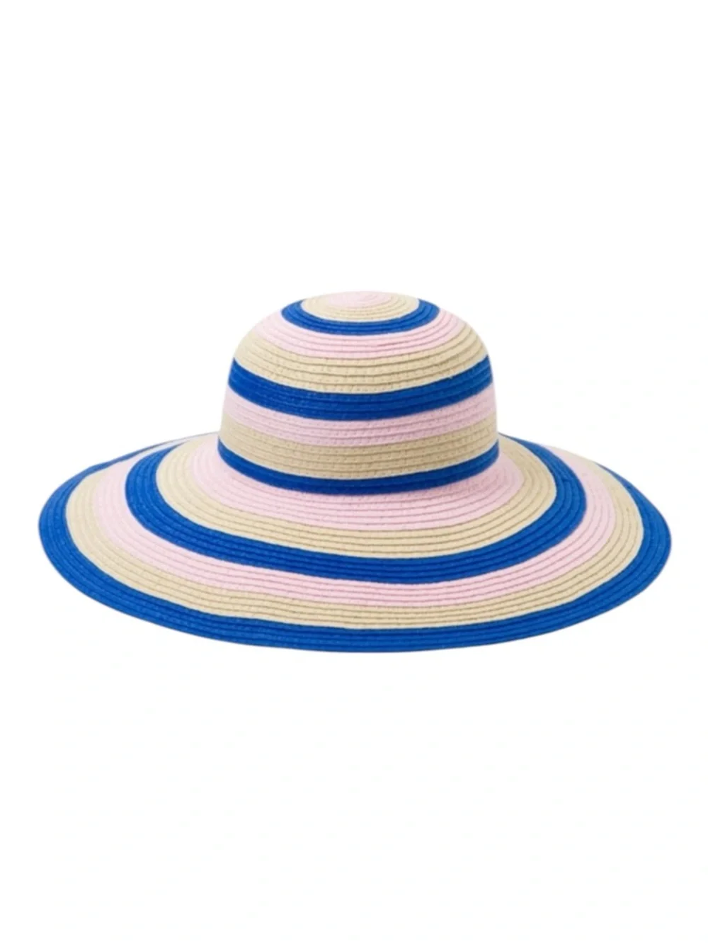 CJanie and Jack Striped Straw Sun Hat